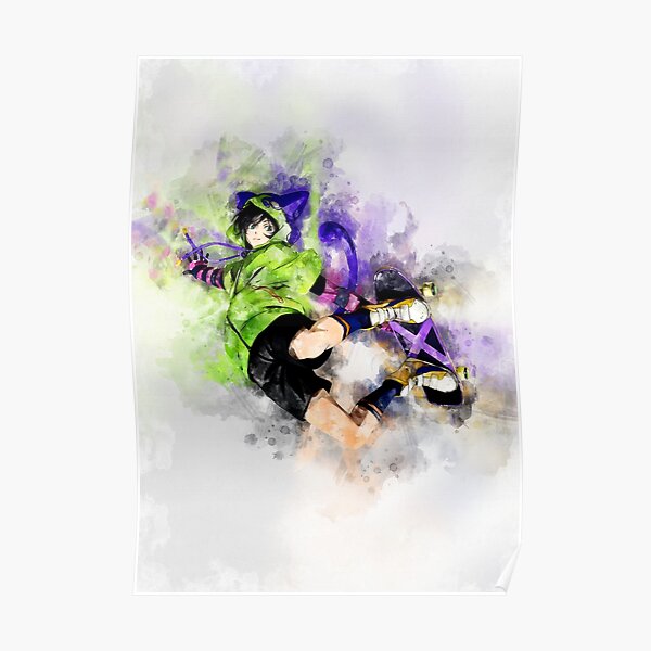 SK8 the Infinity - Miya *watercolor* Poster RB01705 product Offical SK8 The Infinity Merch