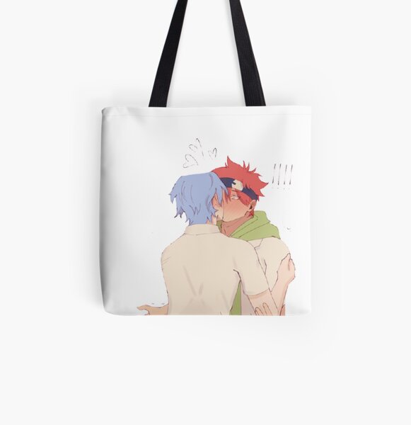 Sk8 the infinity Reki and Langa kissing All Over Print Tote Bag RB01705 product Offical SK8 The Infinity Merch