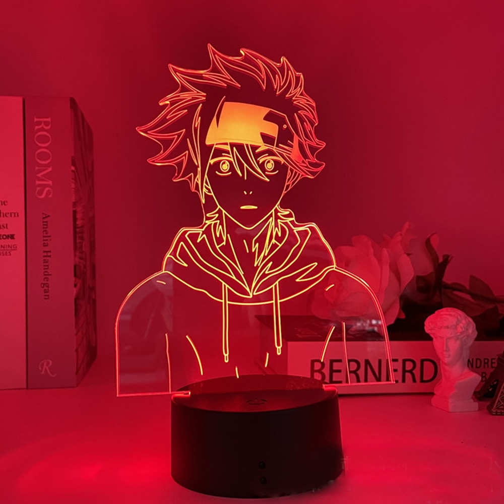 SK8 The Infinity 3D Lamps - Reki Kyan Portrait 3D Led Lamp [ID9455] | SK8  The Infinity Merch