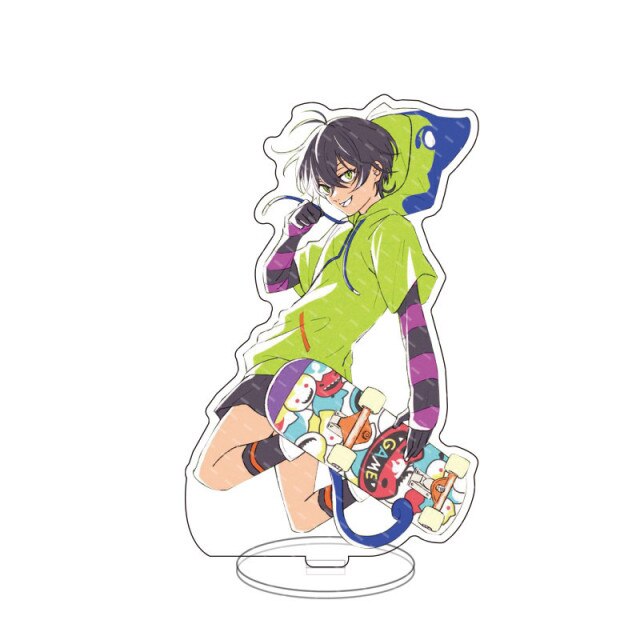 New Anime SK8 the Infinity Figure Cosplay Reki Snow Miya Cheery Blossom Acrylic Stands Model Desk 5.jpg 640x640 5 - SK8 The Infinity Merch