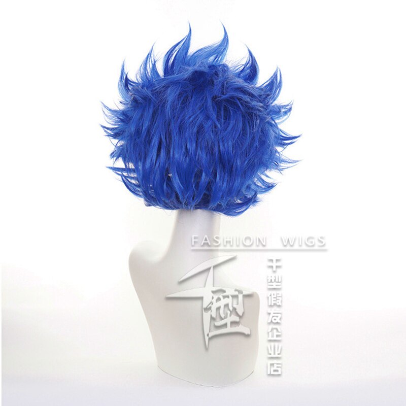 SK8 the Infinity Ainosuke Shindo Adam Short Blue Cosplay Wigs