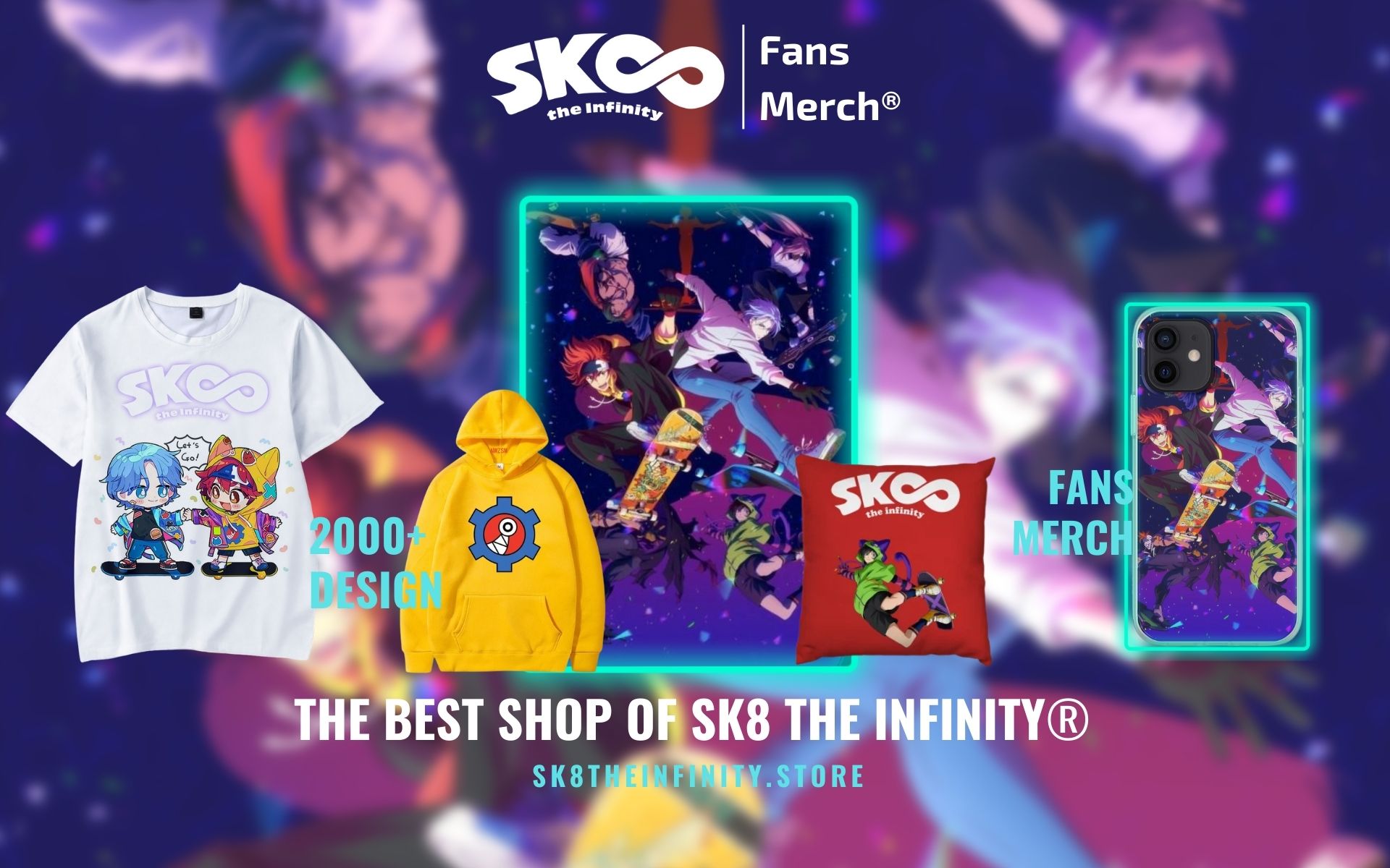 BLU-RAY  SK8 the Infinity Official USA Website