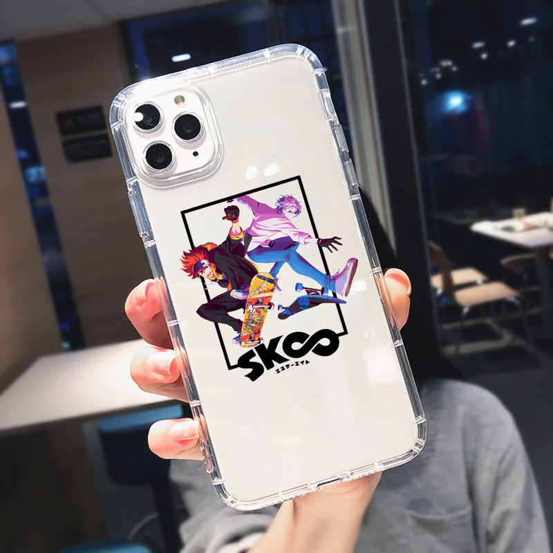 Cute Anime Sk8 The Infinity Anime Transparent Phone Case