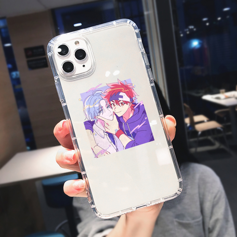 Cute Anime Sk8 The Infinity Anime Transparent Phone Case