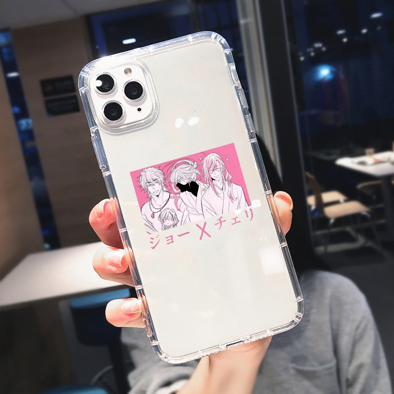 Cute Anime Sk8 The Infinity Anime Transparent Phone Case