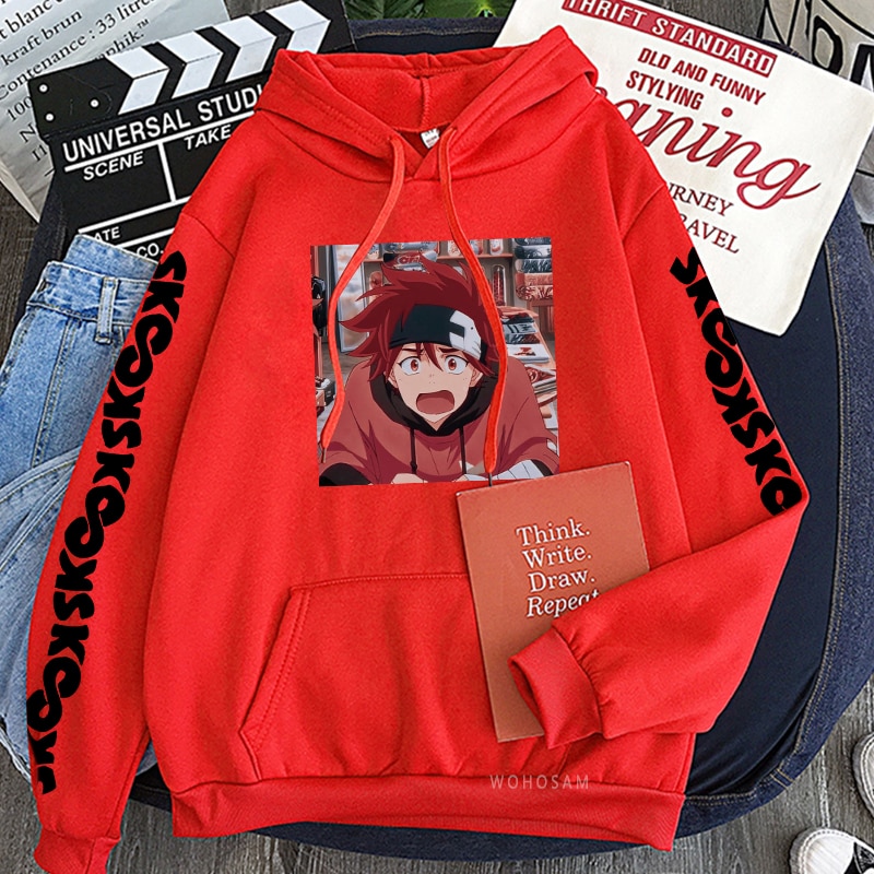 SK8 The Infinity Hoodies - Reki Printed Hoodies Harajuku Funny