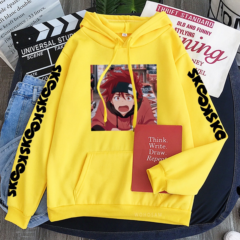 SK8 The Infinity Hoodies - Reki Printed Hoodies Harajuku Funny